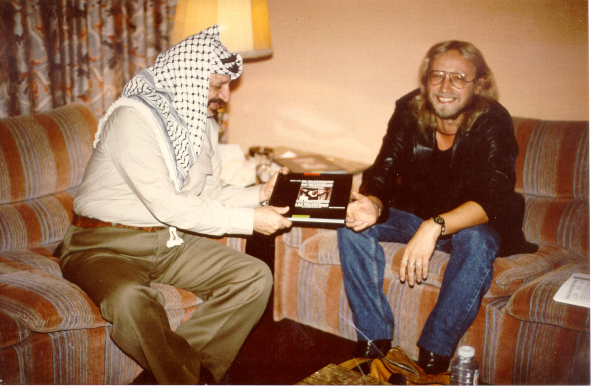 Stein und Arafat